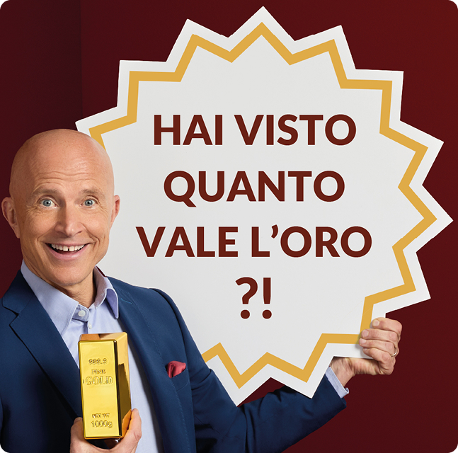 Hai visto quanto vale l'oro