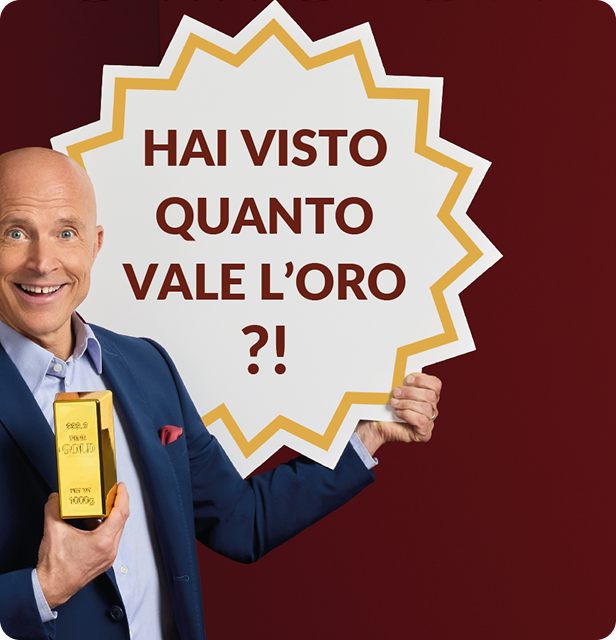 Hai visto quanto vale l'oro